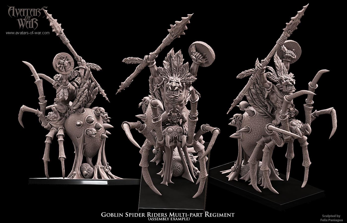 Goblin Spider Riders