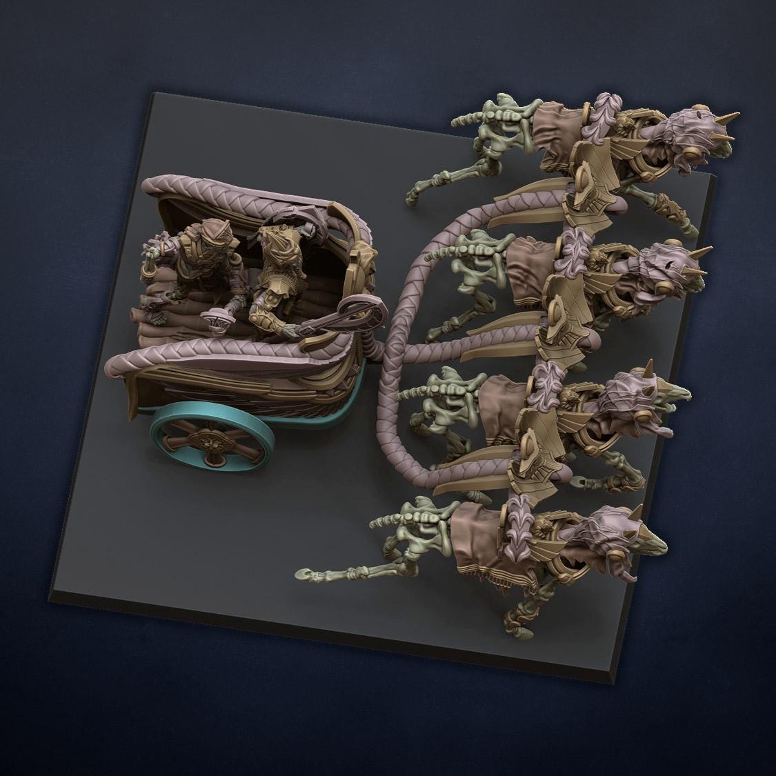 Tomb Harbinger on Chariot