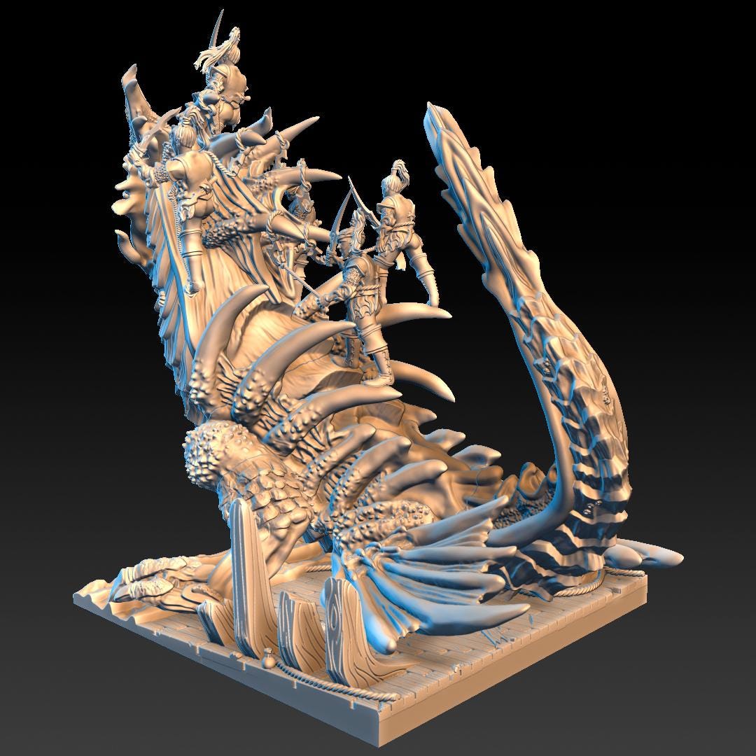 Dread Elves Leviathan