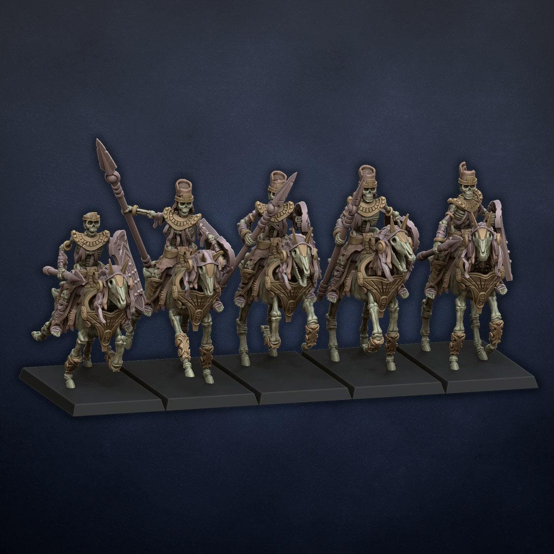 Ancient Skeletal Cavalry with Spears