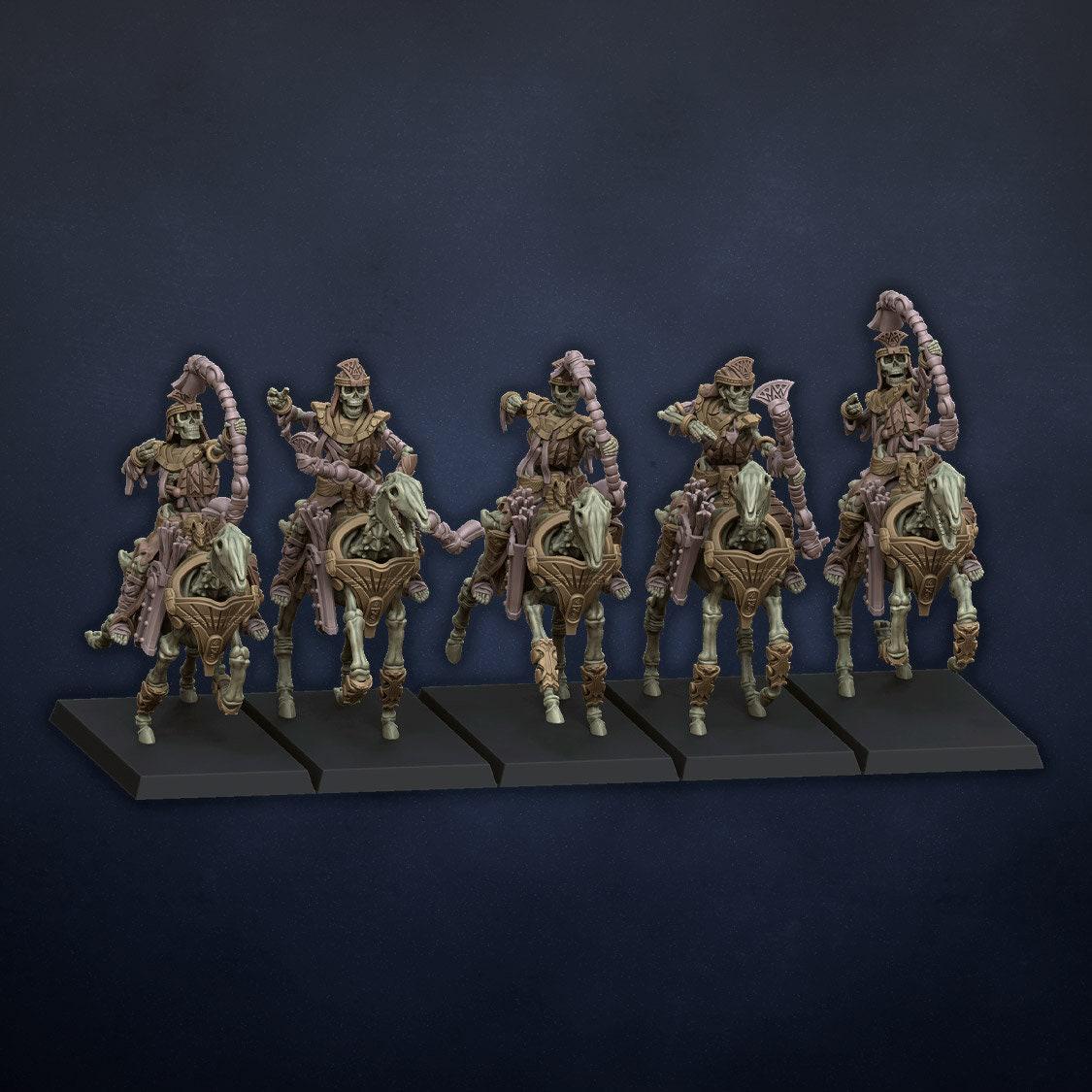 Ancient Skeletal Cavalry with Bows