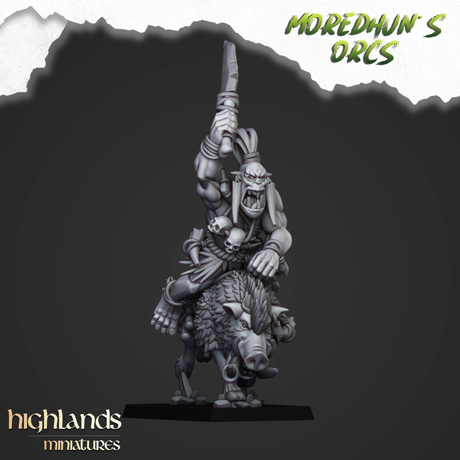 Mounted Cave Orcs