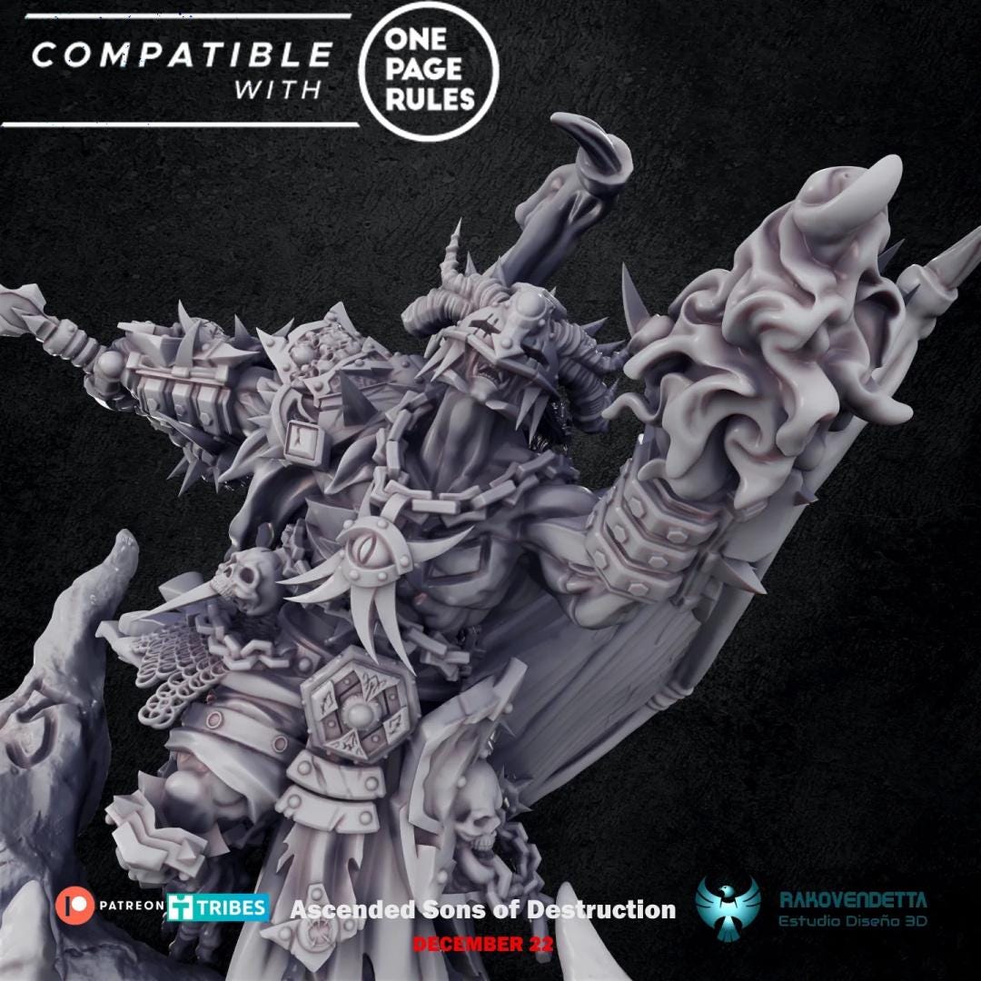 Demon Ascended Herald of Destruction