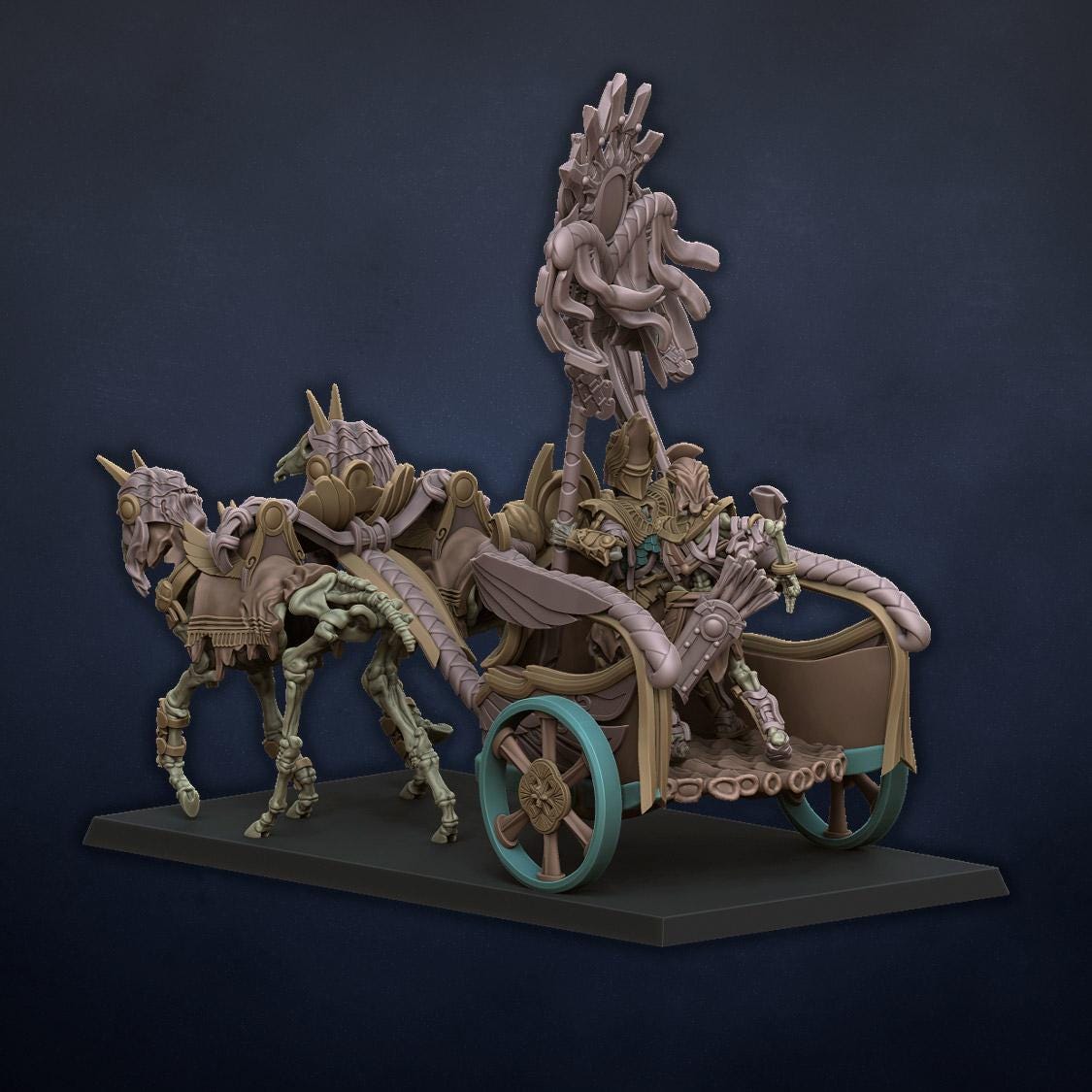 Tomb Harbinger on Chariot
