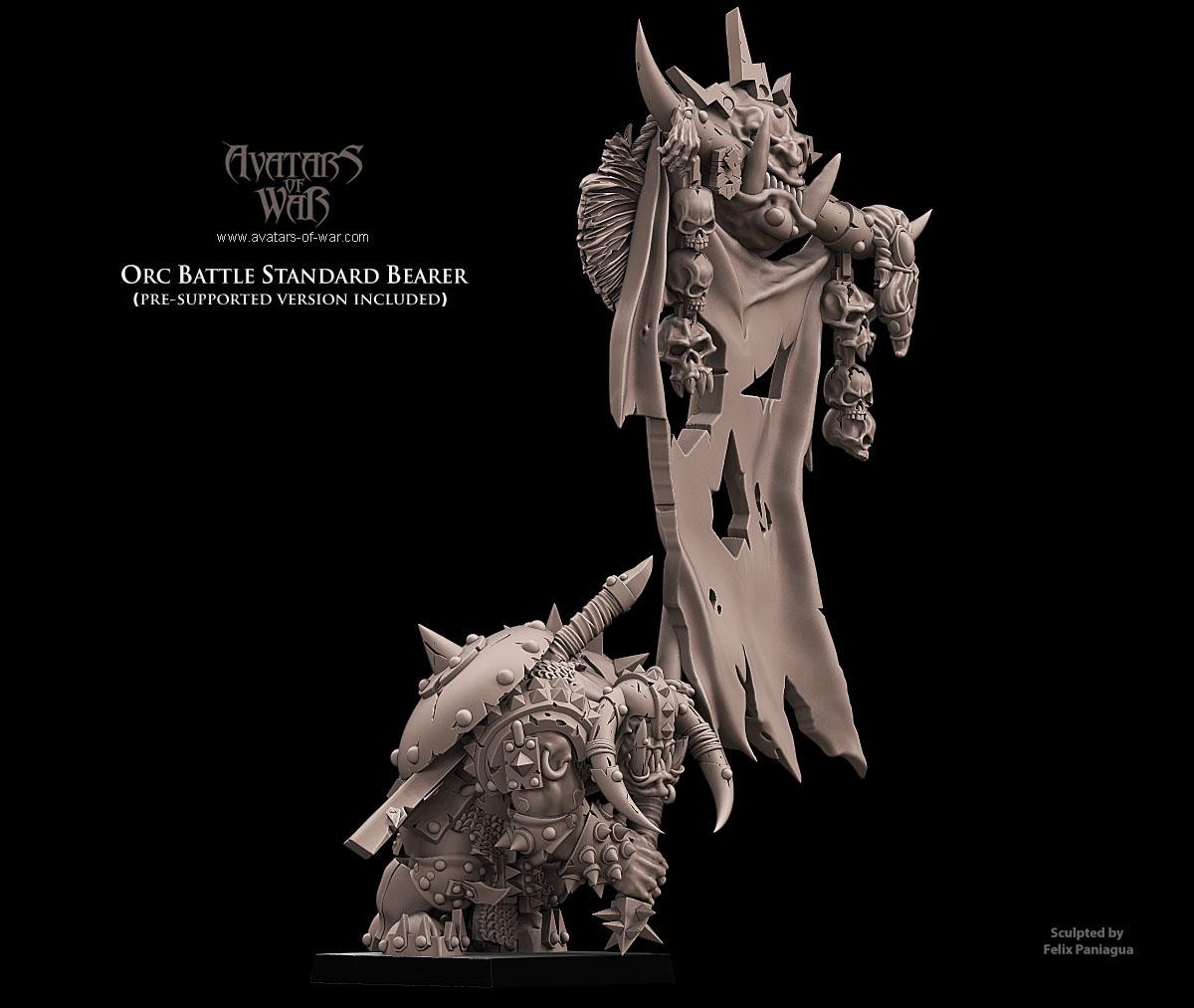 Orc Battle Standard-Bearer