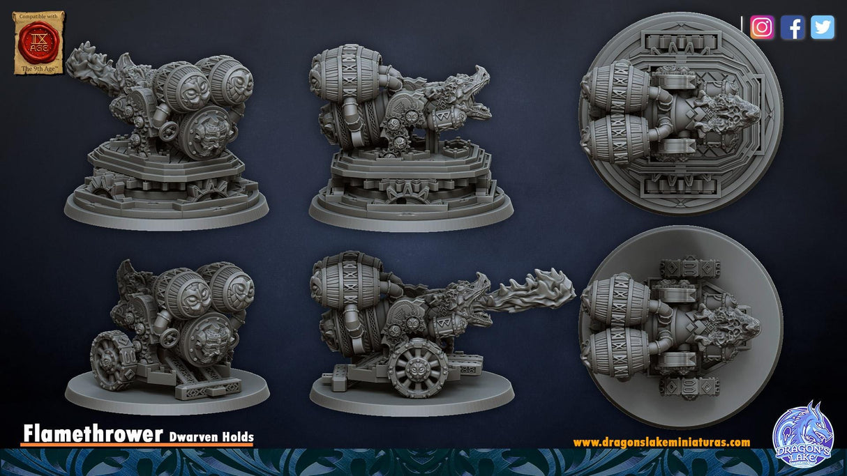 Dwarf Flamecannon