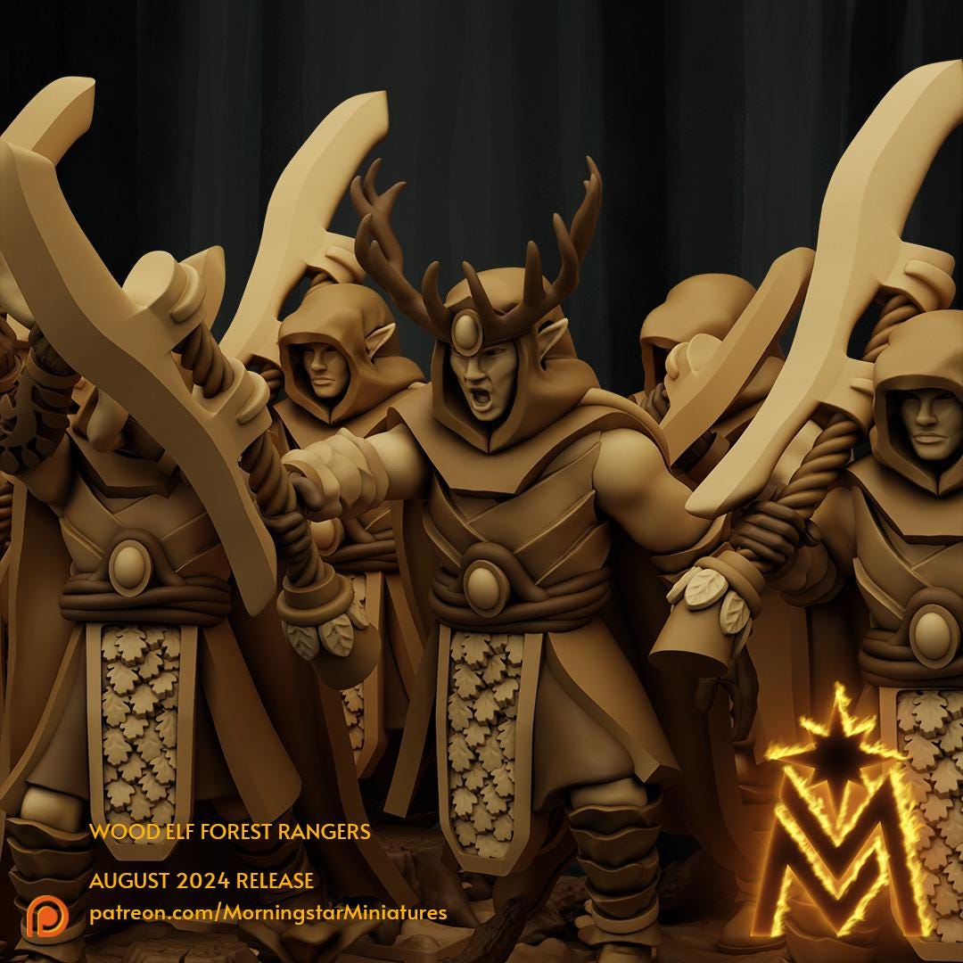 Wood Elf Forest Rangers