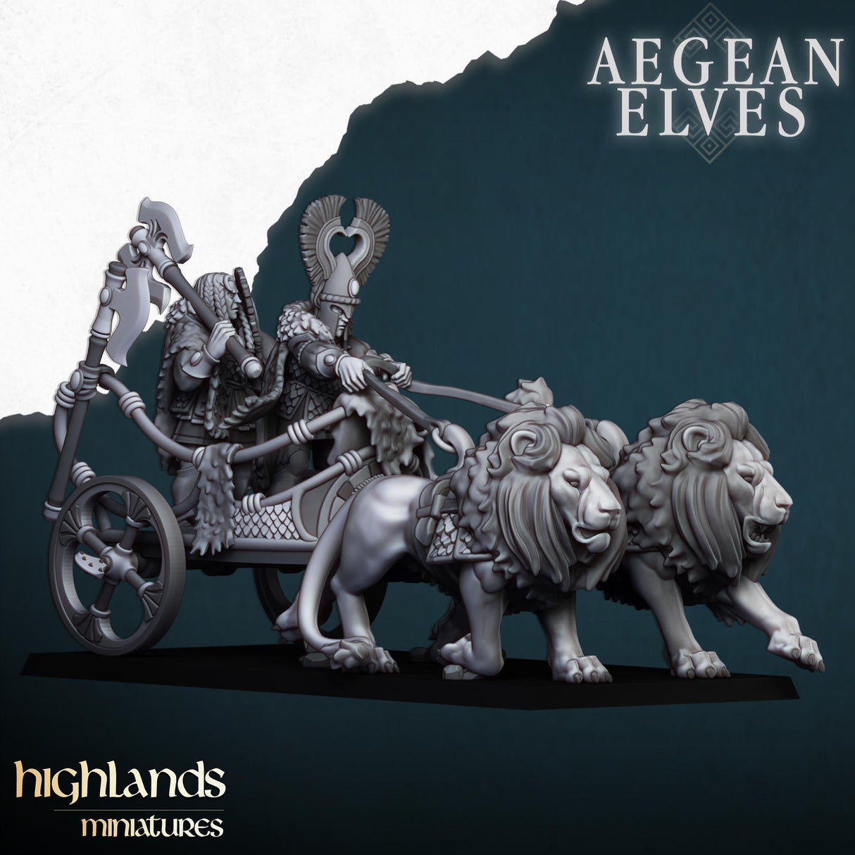 Aegean Elves Lion Chariot