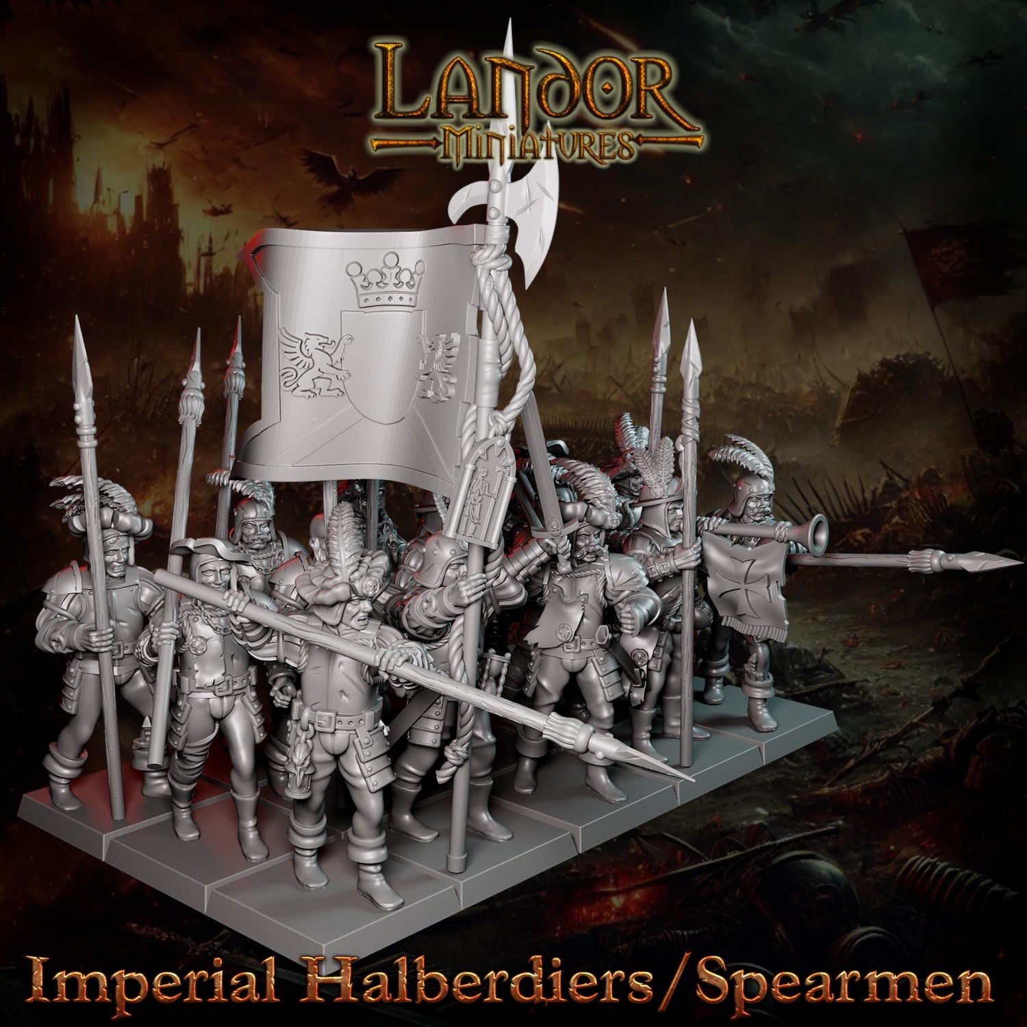 Imperial Troops with Spears