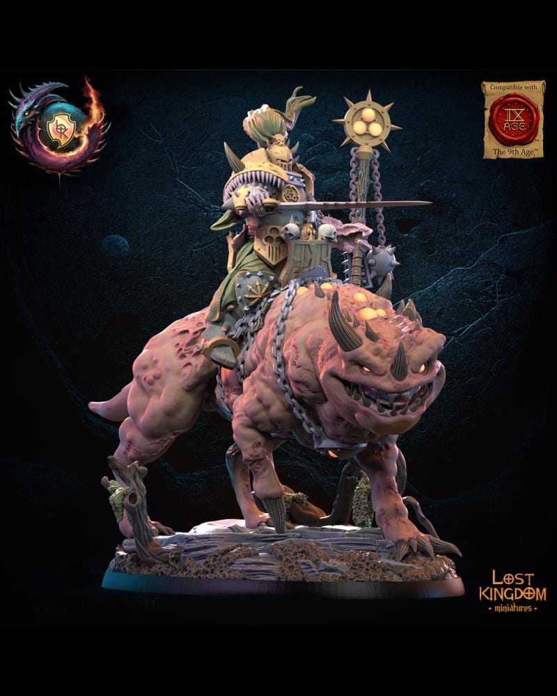 Lost Kingdom Gluttony Warriors - Knight Hero on Rotten Beast