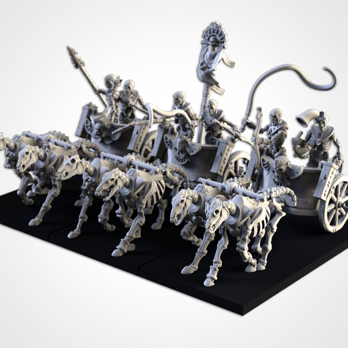 Txarli Factory Skeletons Chariots