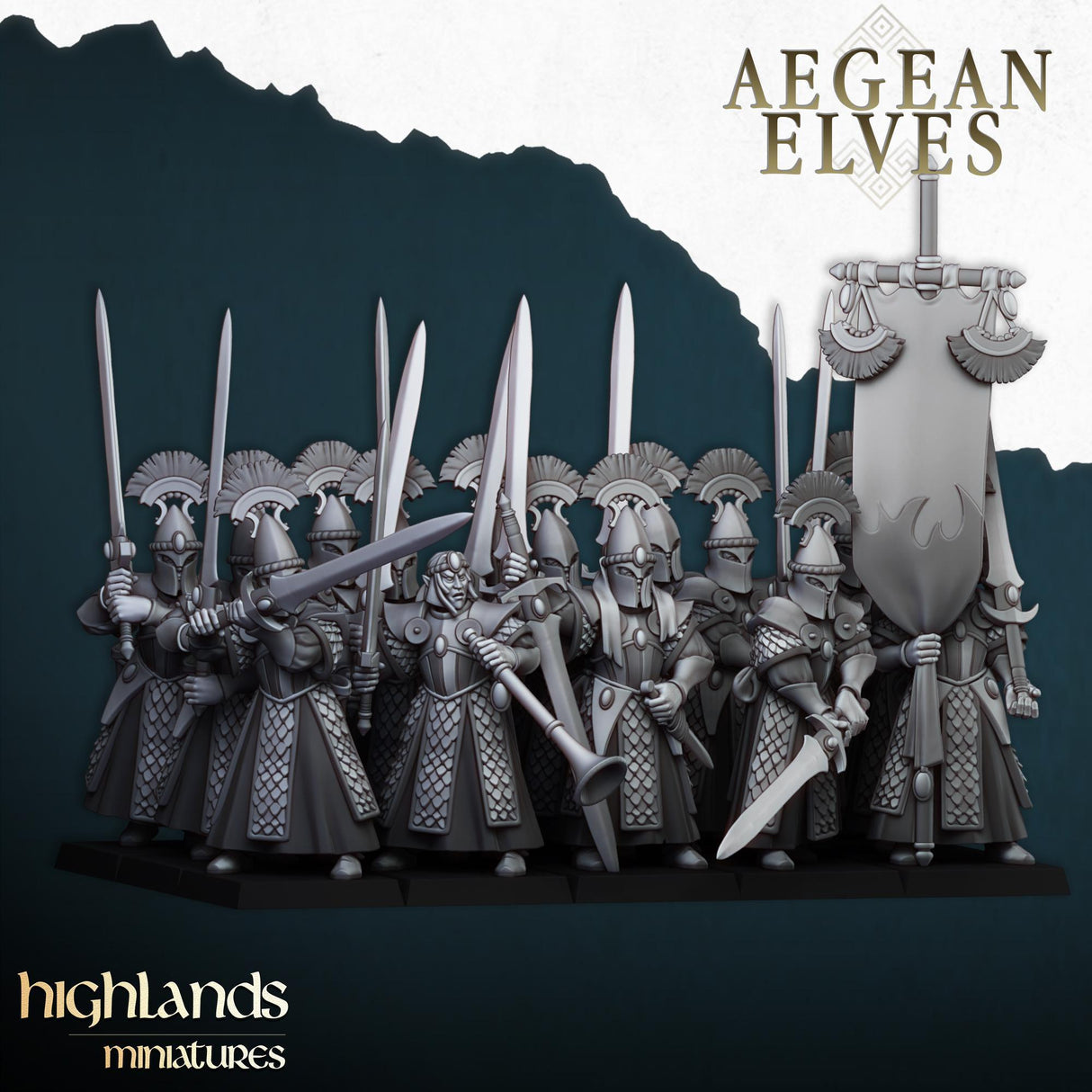 Aegan Elves Swordmasters