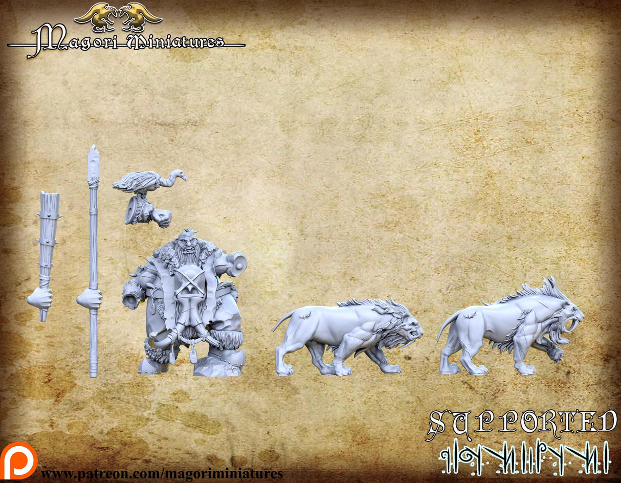 Magori Miniatures Ogres Hunter