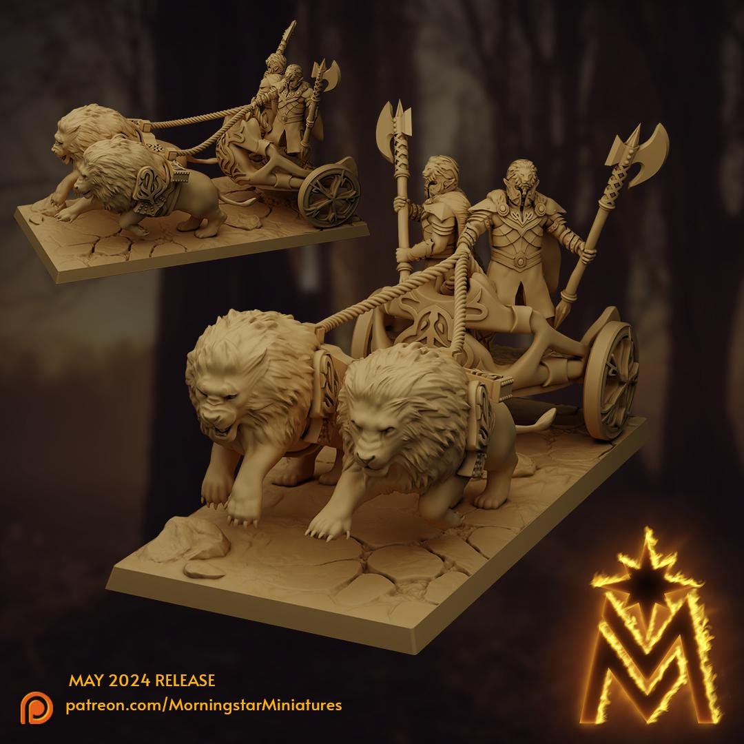 High Elf Lion Chariot