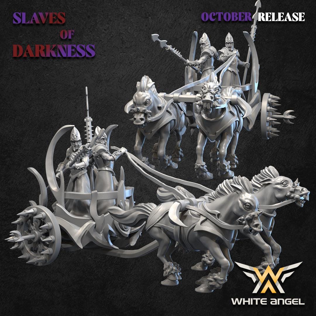 Dark Steeds Chariot - Slaves of Darkness