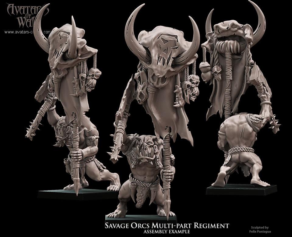 Savage Orc Warriors