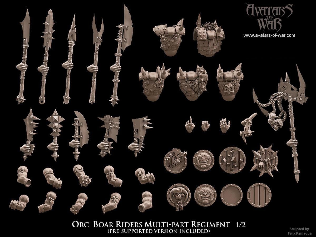 Orc Boar Riders