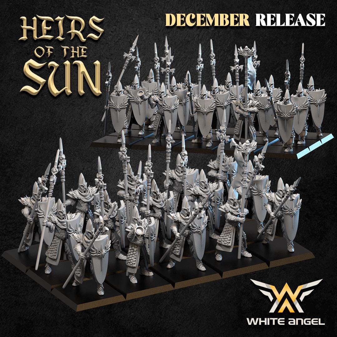 Guards of Light with Spear