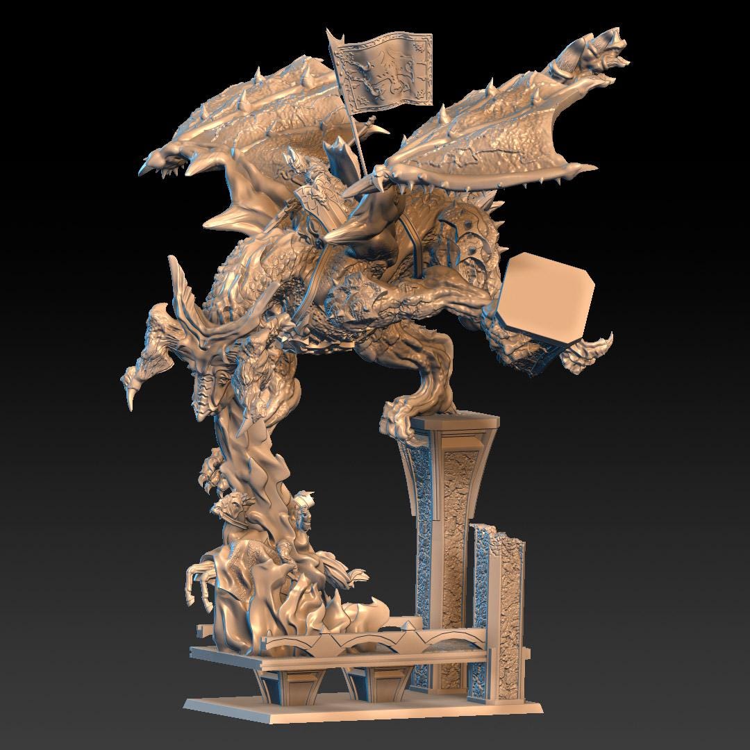 Dark Prince on Dragon