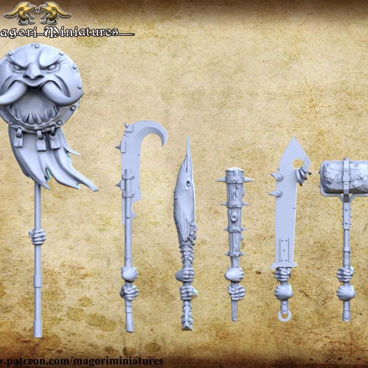 Magori Miniatures Ogres Heavy Infantry