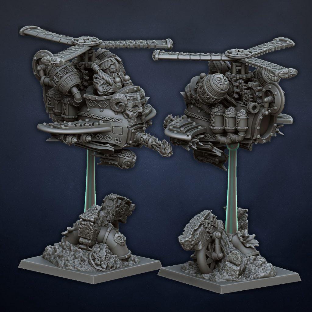 Dwarf Steam Copter