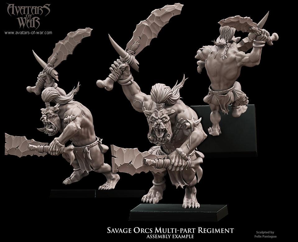 Savage Orc Warriors