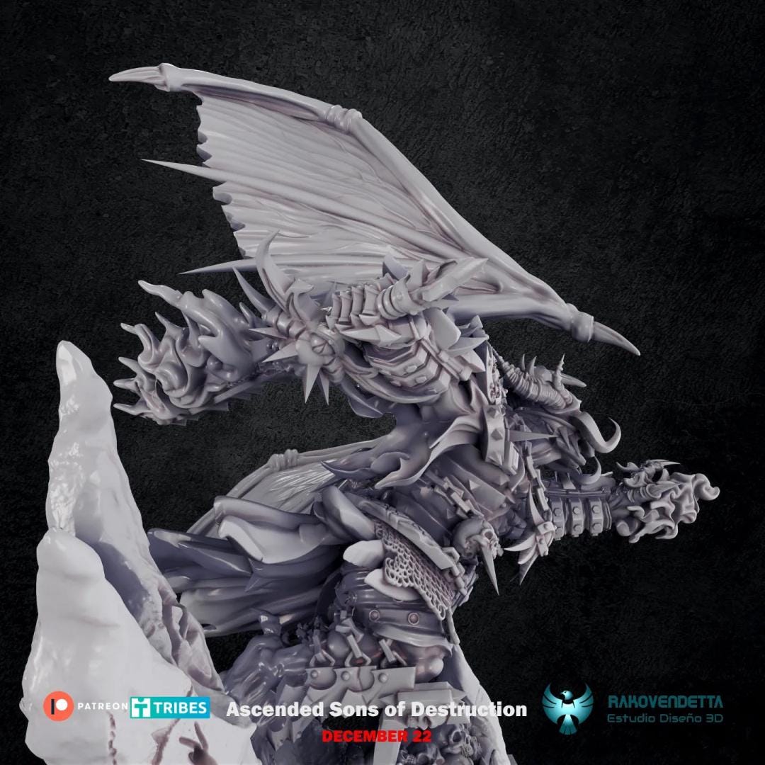 Demon Ascended Herald of Destruction