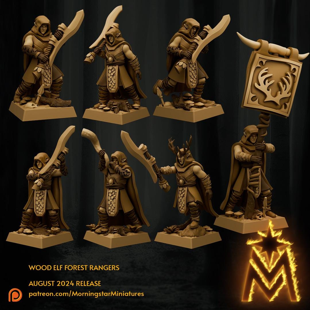 Wood Elf Forest Rangers