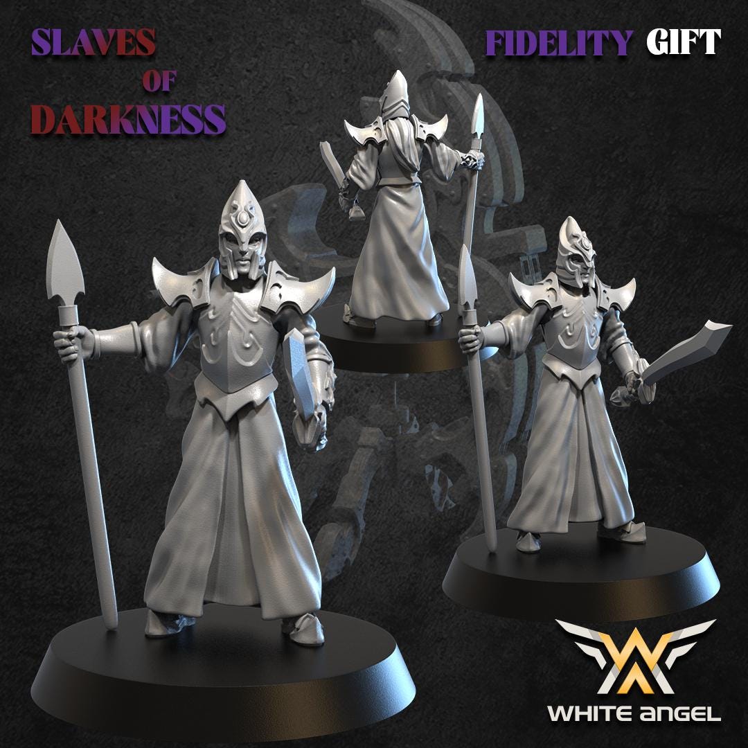 Miniature Dark Crossbow - Slaves of Darkness