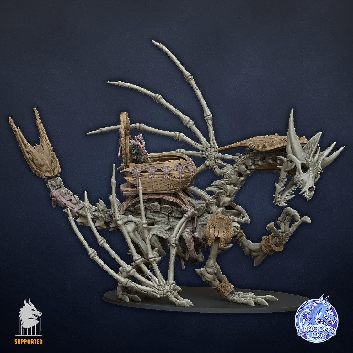 Pharaoh on Bone Dragon