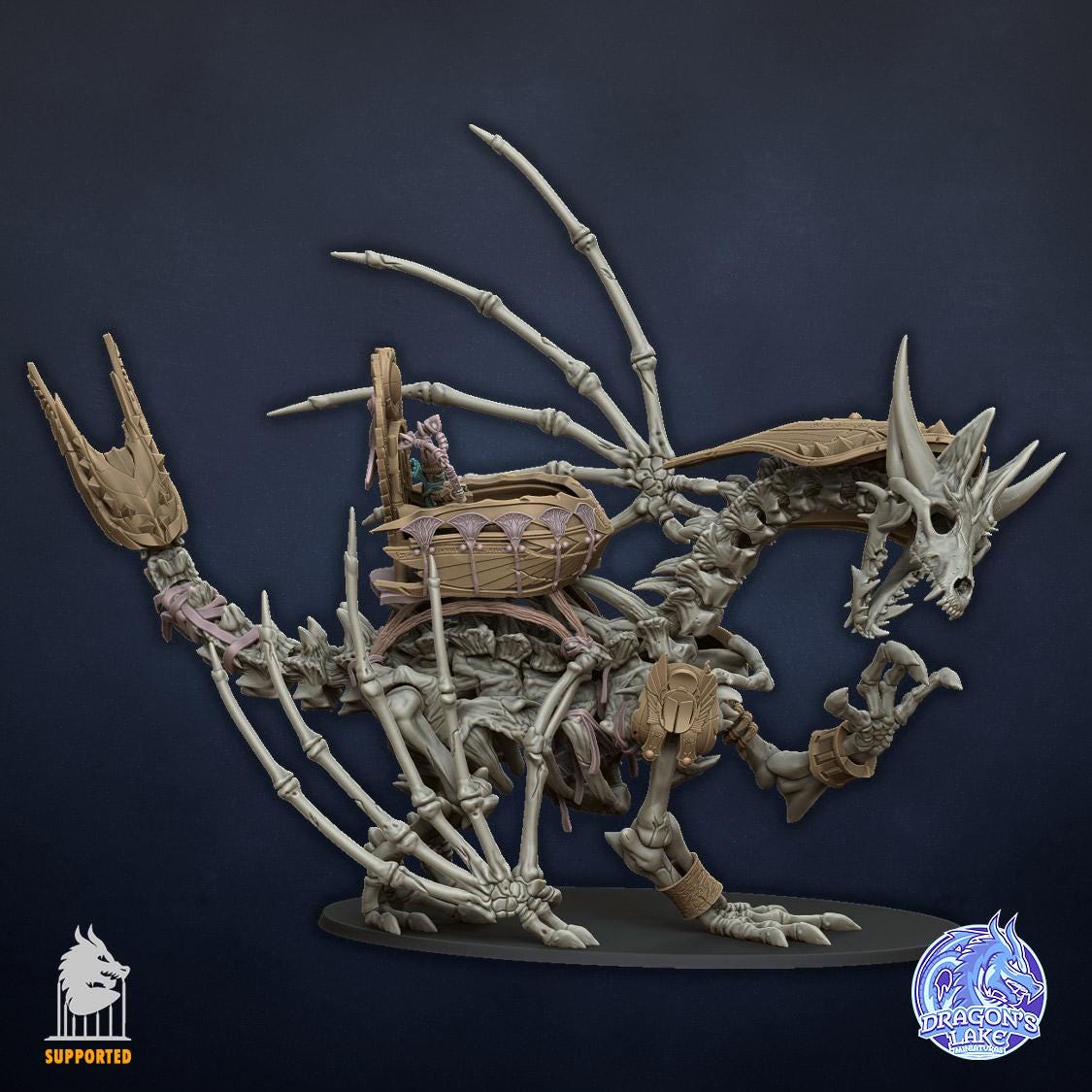 Pharaoh on Bone Dragon