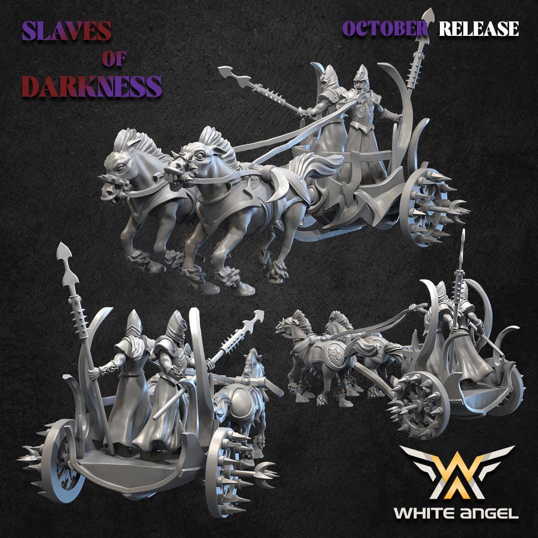 Dark Steeds Chariot - Slaves of Darkness