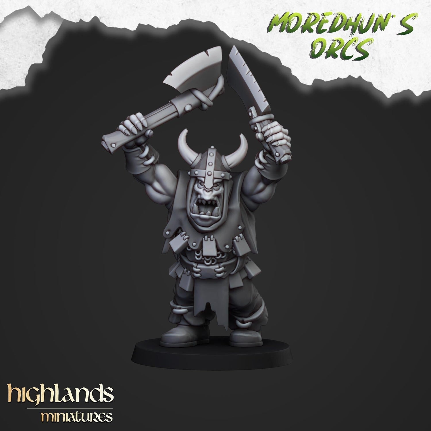 Cave Orcs with Two-Hand Weapons