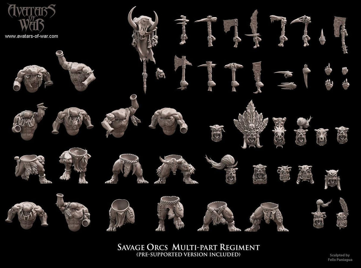 Savage Orc Warriors