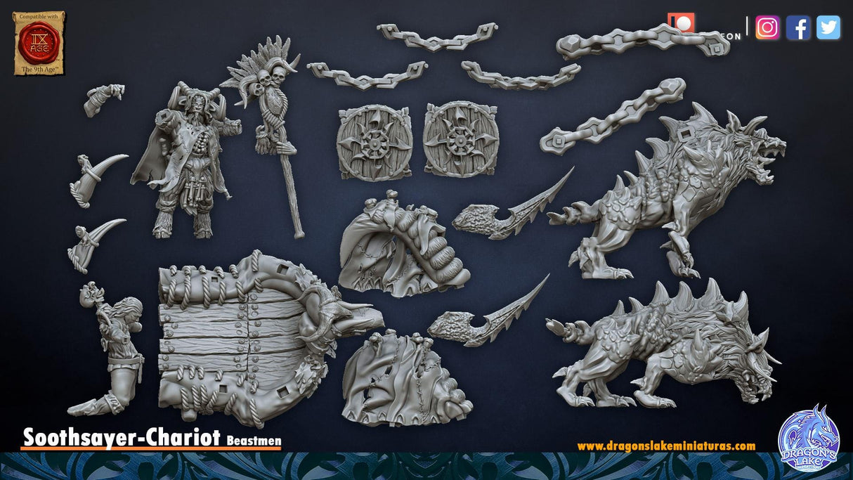 Beast Herds Soothsayer on Chariot