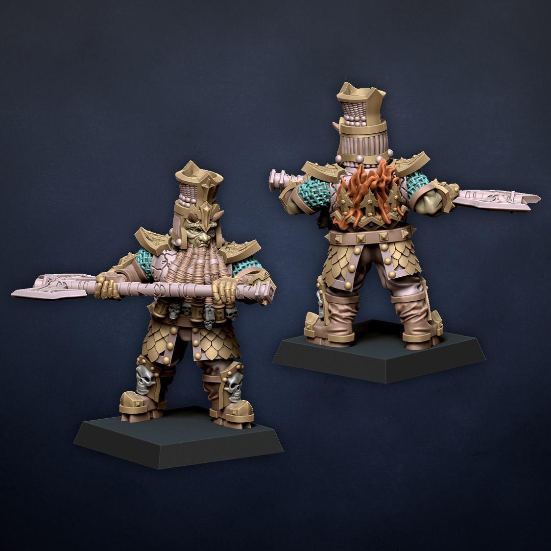 Infernal Warriors with Great Weapons