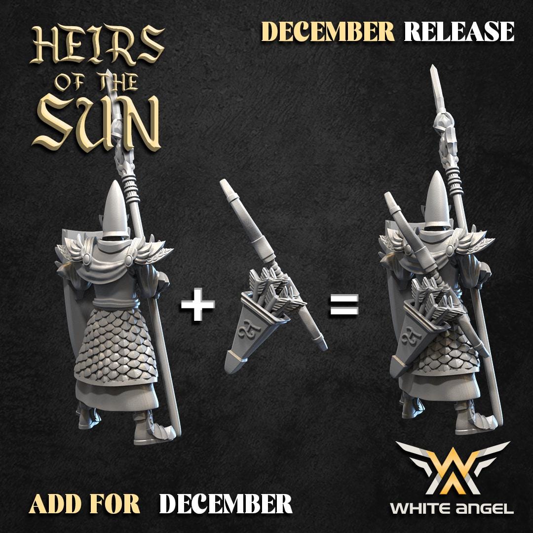 Guards of Light with Spear