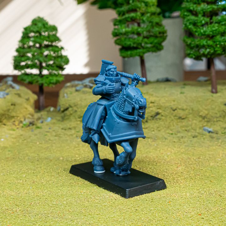 Battle Priest on horse