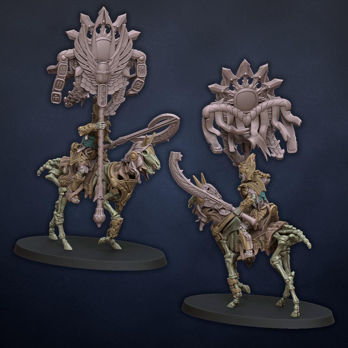 Tomb Harbinger on Horse