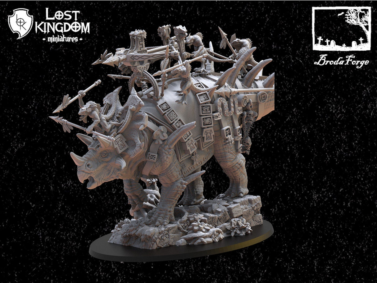 Kuakuauitl with Ballista Lost Kingdom Miniatures