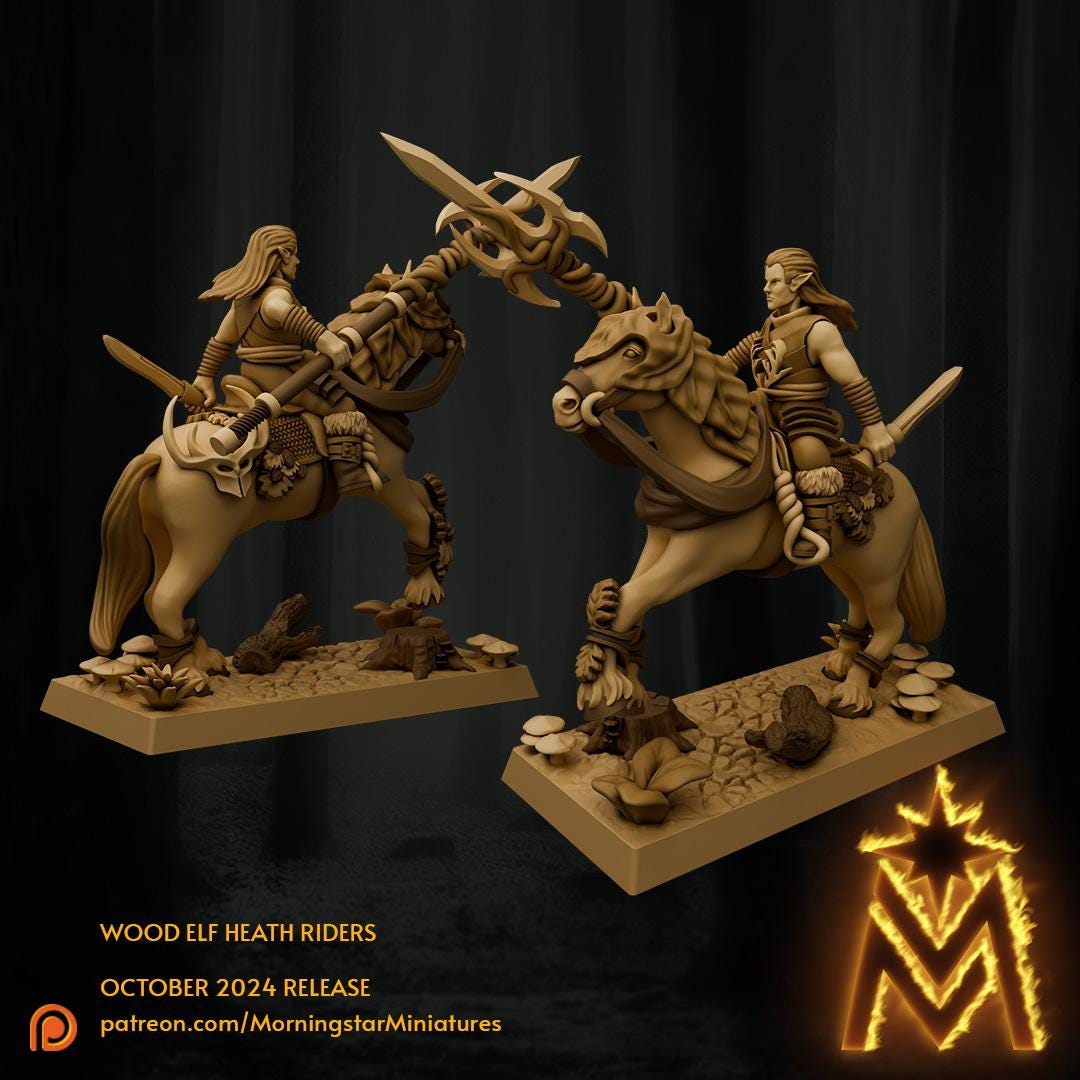 Wood Elf Heath Riders