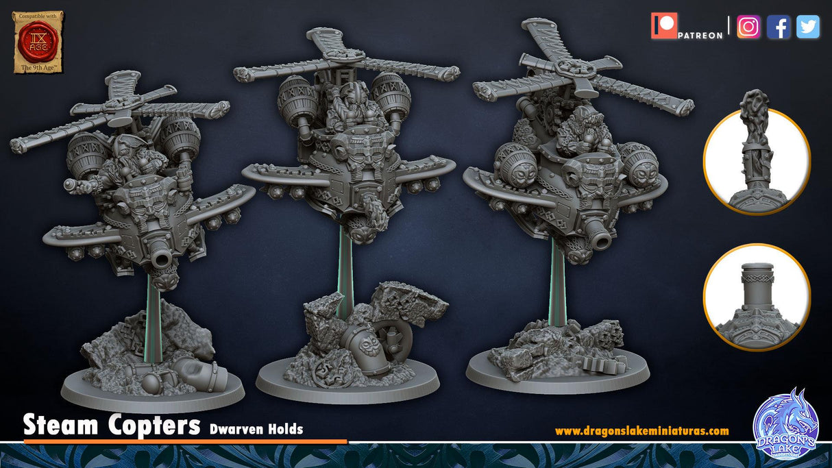 Dwarf Steam Copter