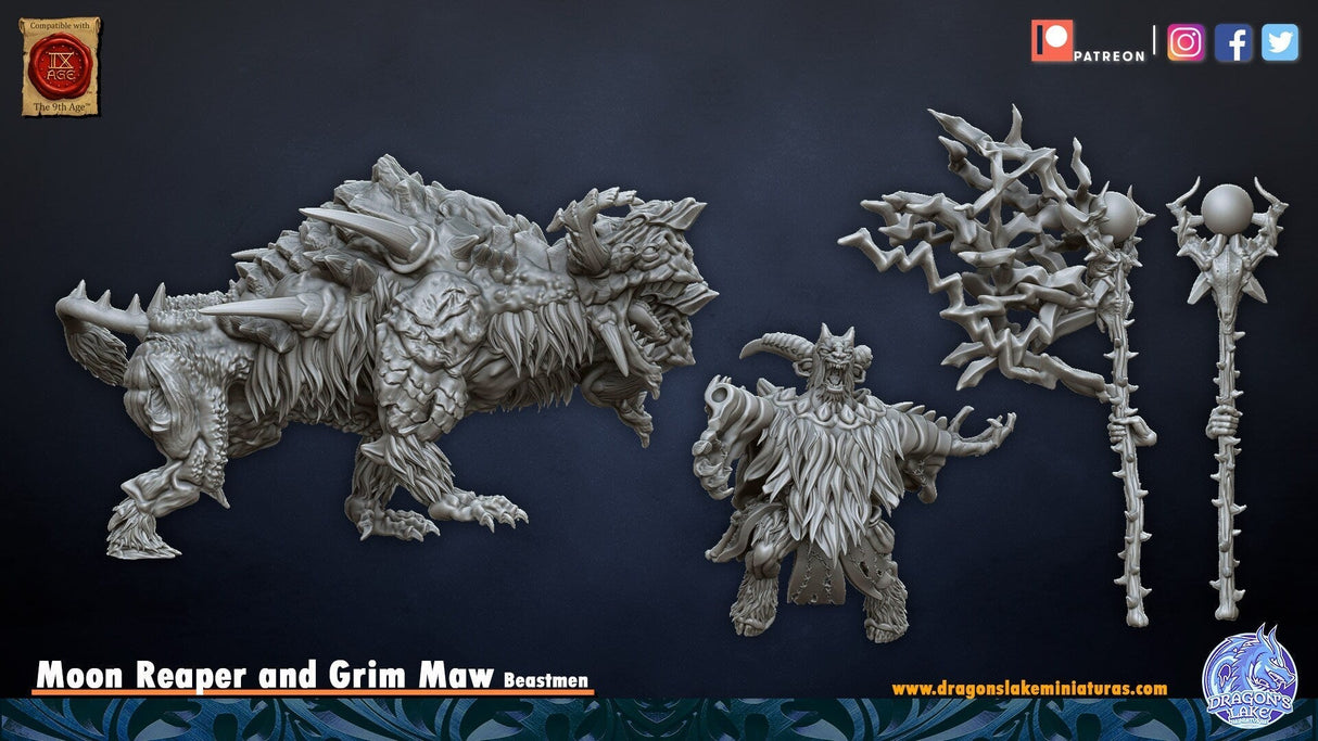 Beast Herds Moon Reaper and Grim Maw