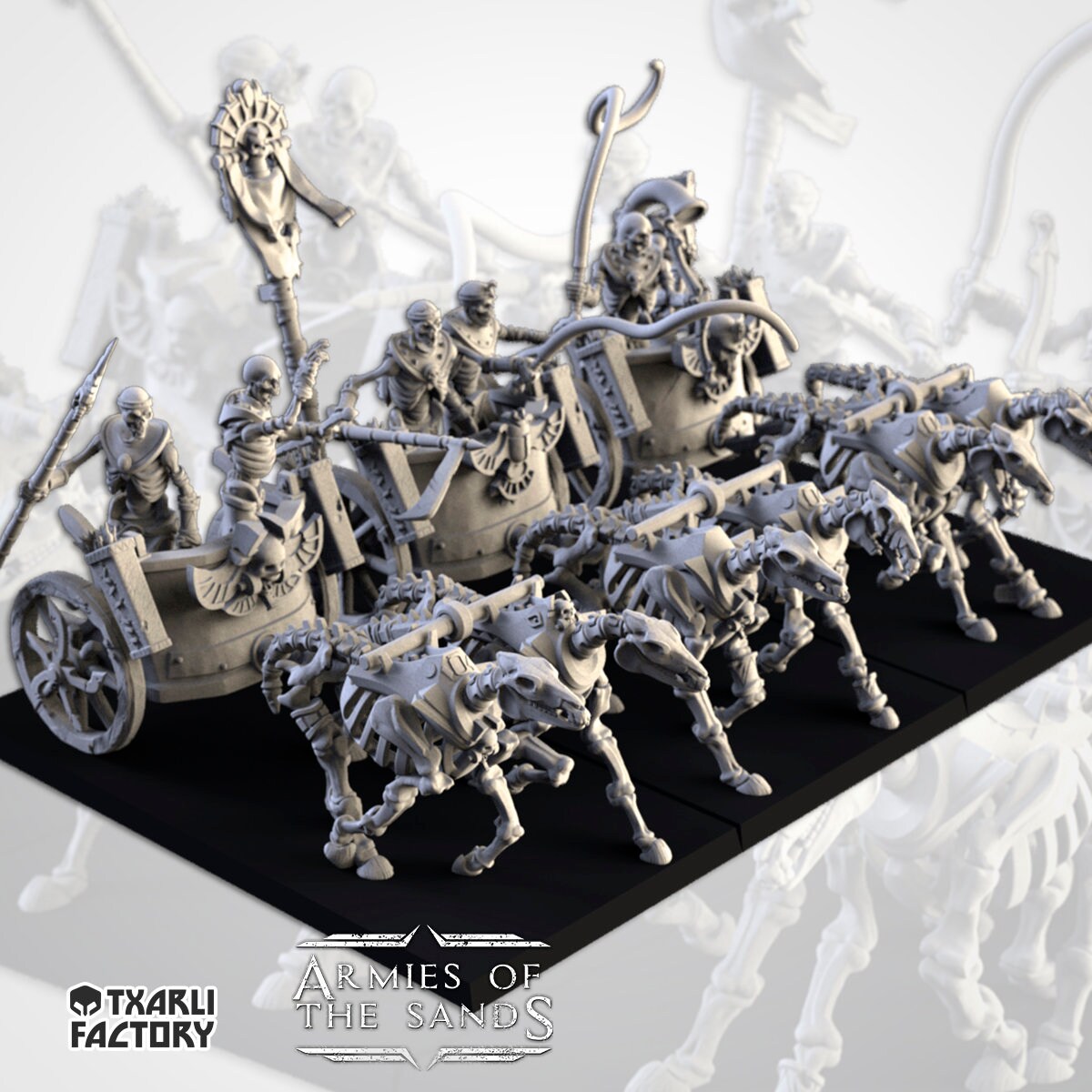 Txarli Factory Skeletons Chariots