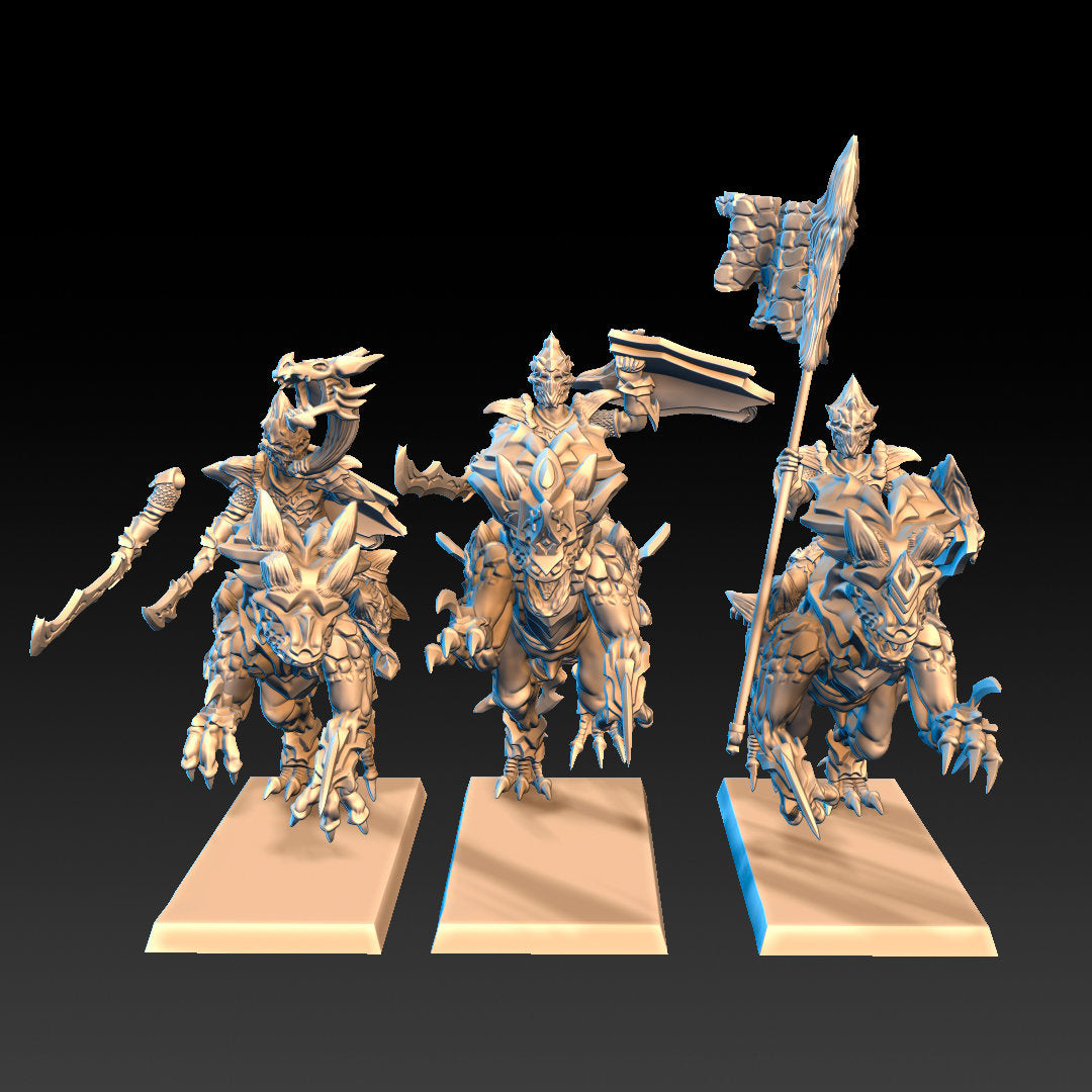 Dread Elves Raptor Riders