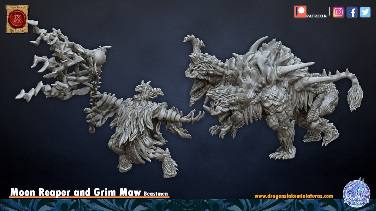 Beast Herds Moon Reaper and Grim Maw