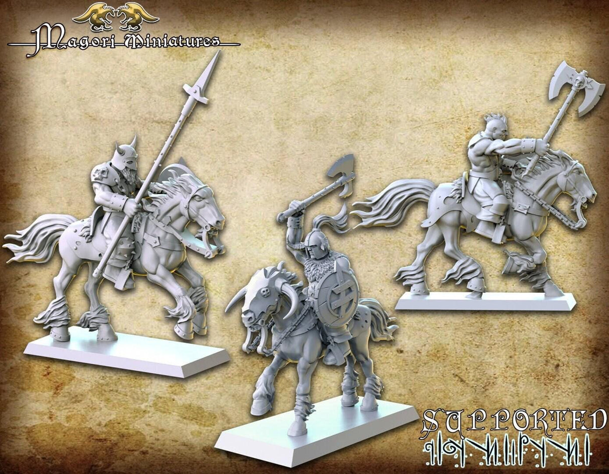 Magori Miniatures Barbarian Riders