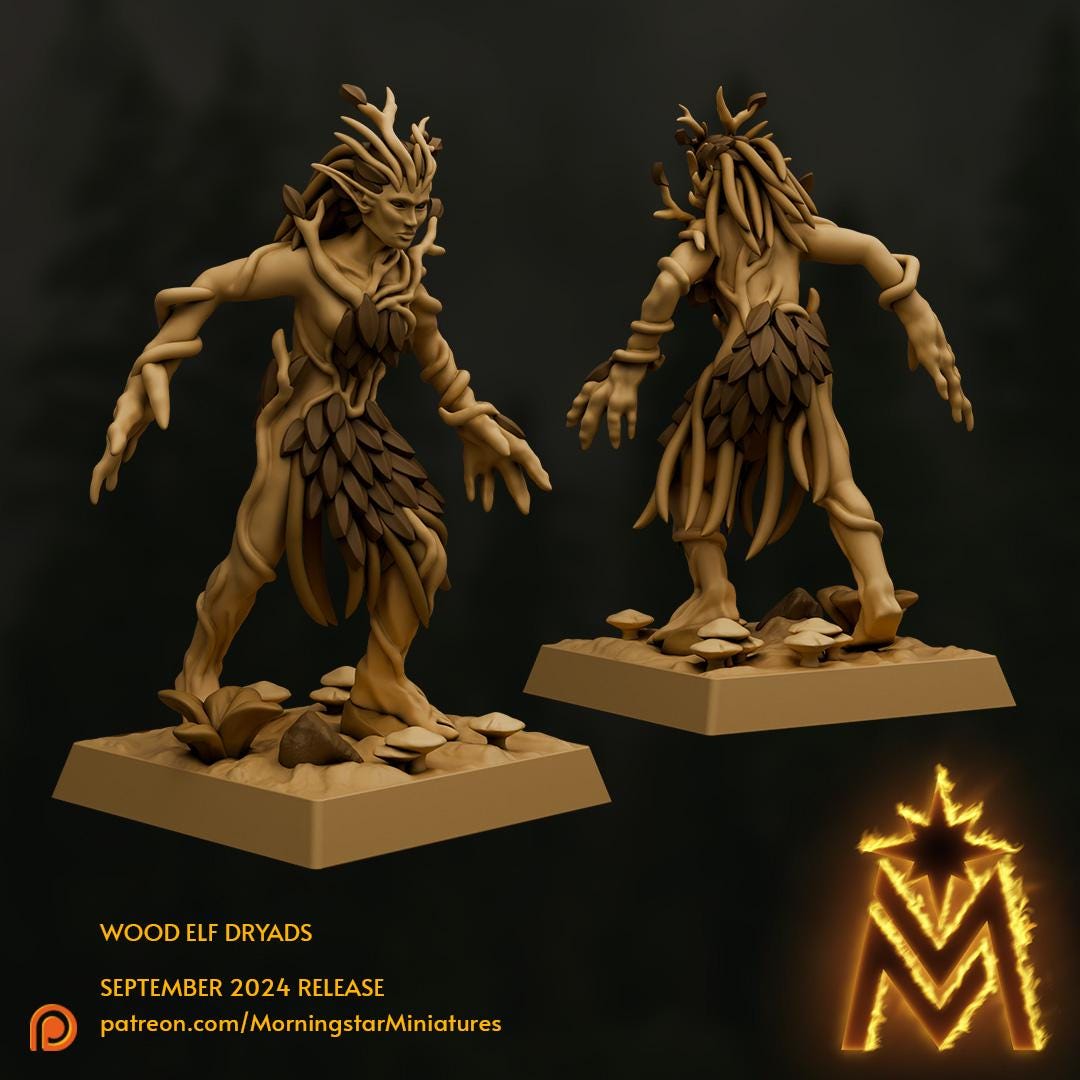 Wood Elf Dryads