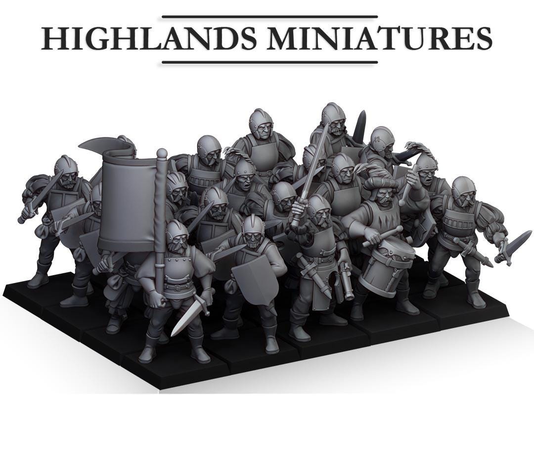 Sunland Imperial Troops with Swords V2