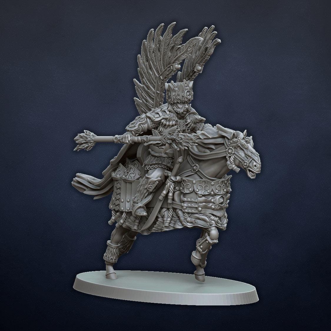 Icekanders Bearbeard Kozma on Horse